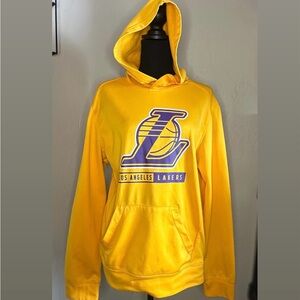 Los Angeles Lakers Yellow Hoodie M